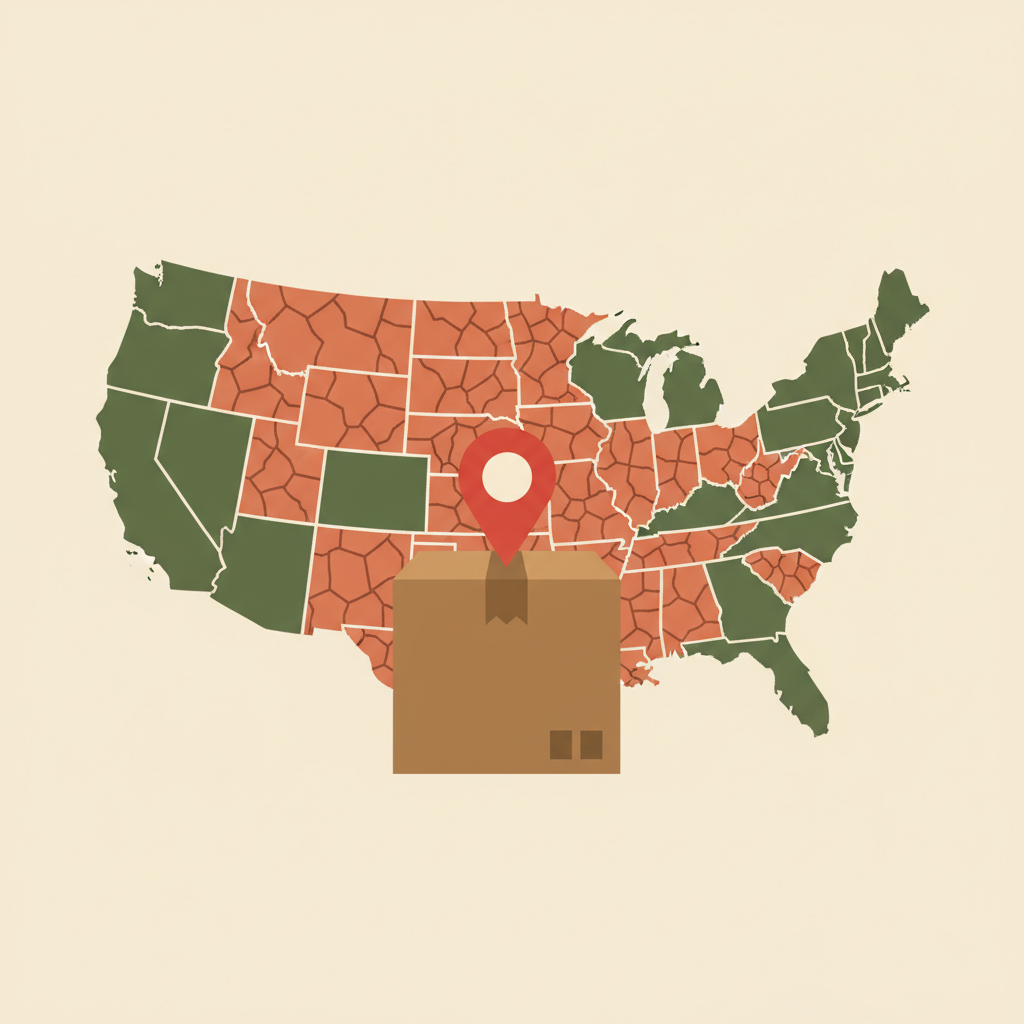Navigating Dry Zip Codes: How to Avoid Illegal Wine Shipments